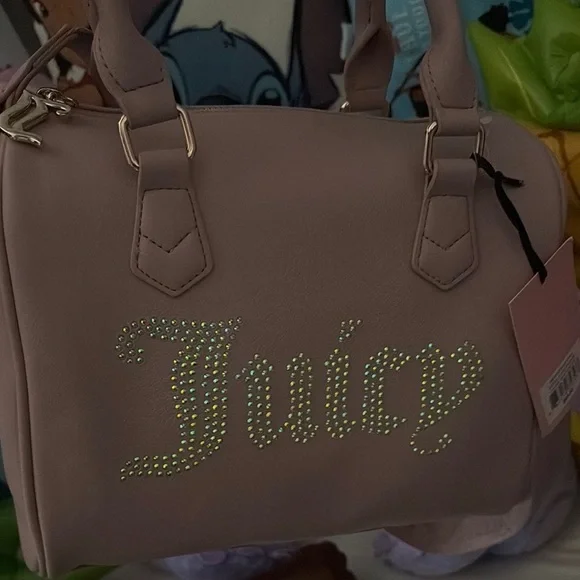 Juicy Couture Pink Satchel Structured Elegance - Picture 3 of 7